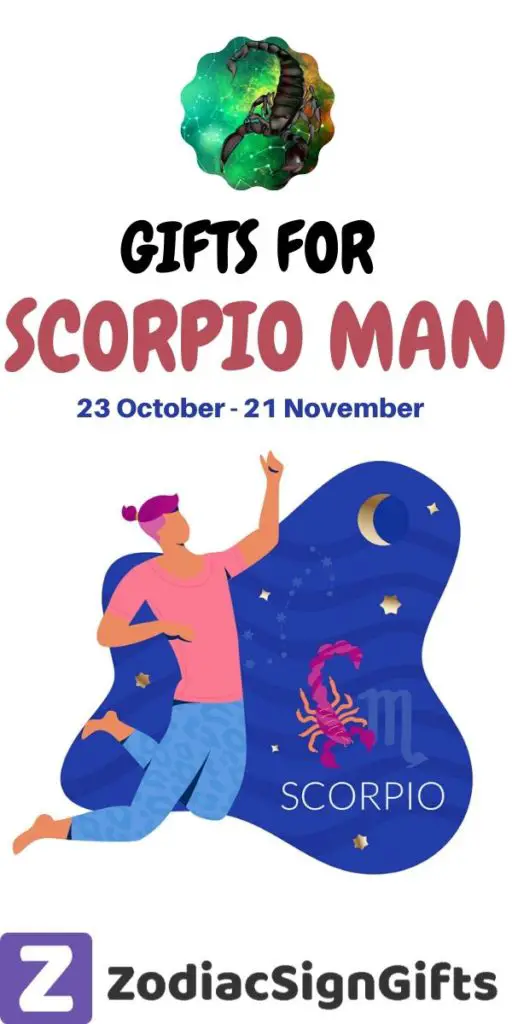 gifts for scorpio man